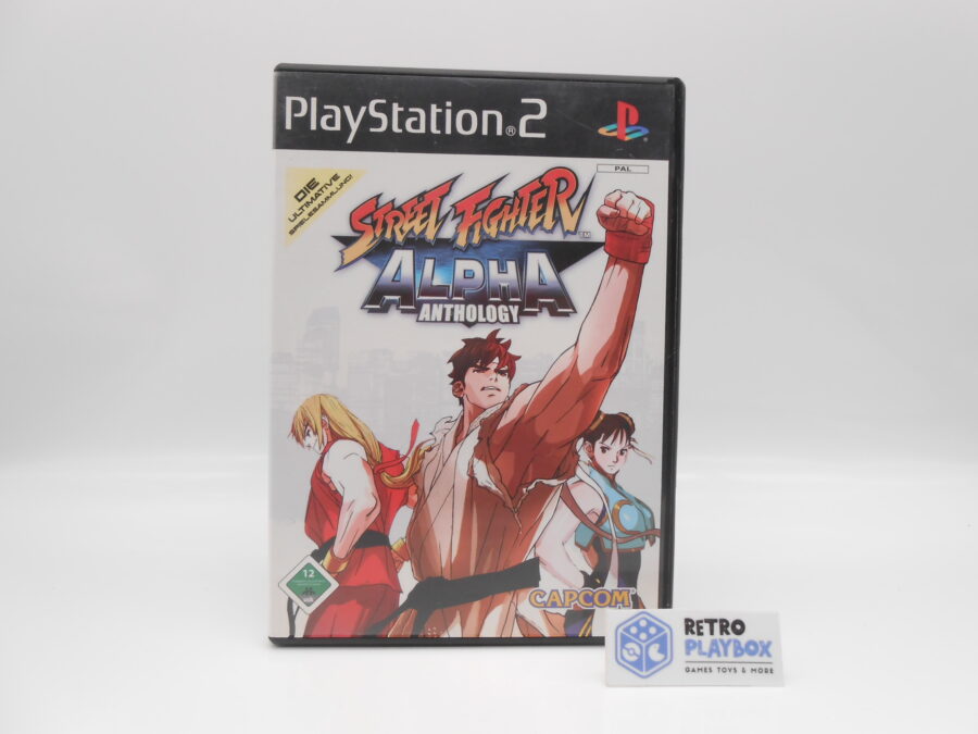 PS2 Sony Playstation 2 Street Fighter ALPHA Antology Pal Zustand: Gut