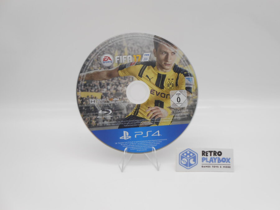 PS4 Sony Playstation 4 FIFA 17 nur CD 2016 USK ab 0J. Zustand: Sehr gut