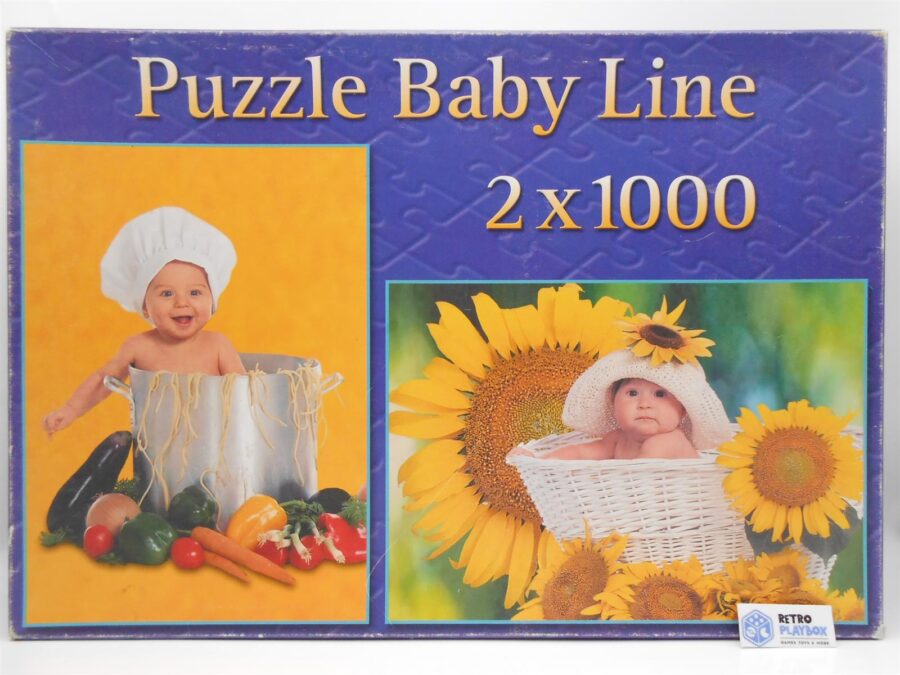 PUZZLE Pasta Baby Sommerfrische Ravensburger (komplett) 2x 1000 Teile