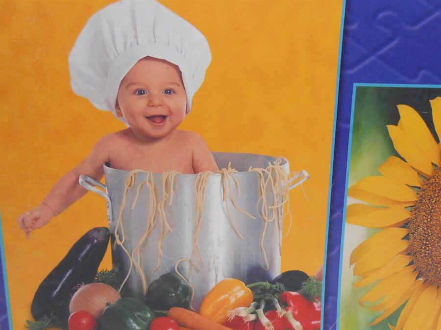PUZZLE Pasta Baby Sommerfrische Ravensburger (komplett) 2x 1000 Teile