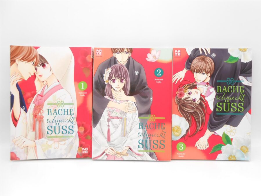 Rache scheckt süß Band 1-3 Manga Comic Natsumi Ando Taschenbuch