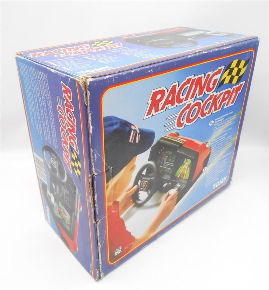 Racing Cockpit TOMY+ OVP Vintage Spielzeug Rarität 80er Jahre getestet