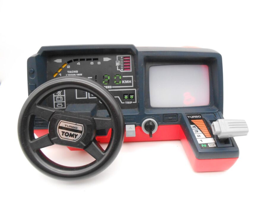Racing Cockpit TOMY+ OVP Vintage Spielzeug Rarität 80er Jahre getestet