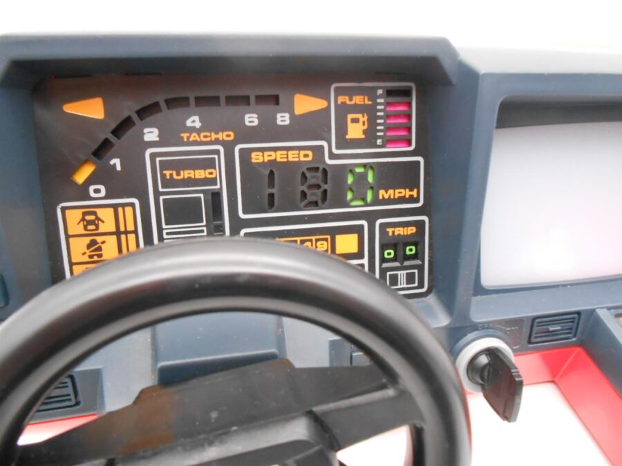 Racing Turbo Cockpit TOMY+ OVP Aufkleberbogen Anleitung 1982 getestet TOP