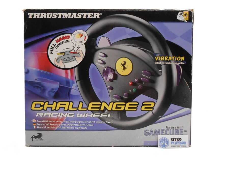 Racing Wheel Thrustmaster Lenkrad für Gamecube Zustand: Gut