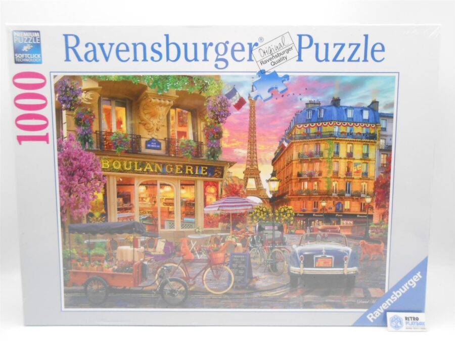Ravensburger PUZZLE Paris in Morgenrot 1000 Teile Neu Sealed 2022
