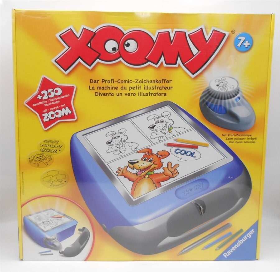 Ravensburger XOOMY Kinder Profi-Comic-Zeichenkoffer verpackung beschädigt