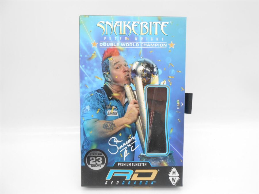RED DRAGON Peter Snakebite Wright Spirit Edition Premium Tungsten Darts Set 23g