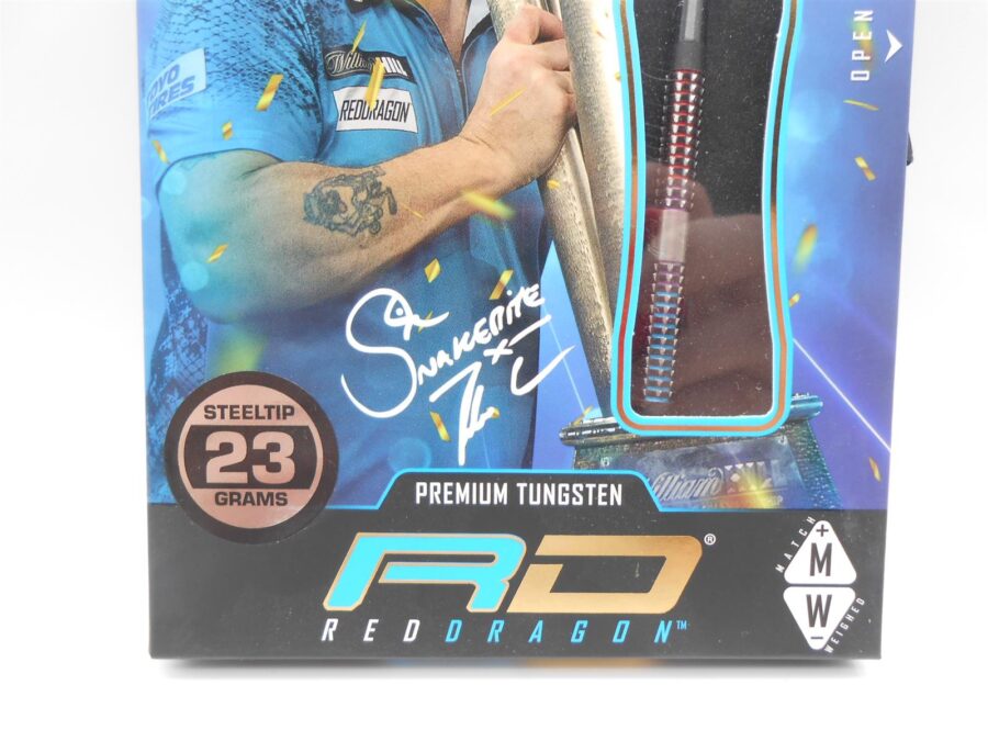 RED DRAGON Peter Snakebite Wright Spirit Edition Premium Tungsten Darts Set 23g