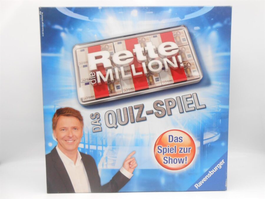 Rette die Million! Das Quiz-Spiel vollständig Ravensburger Spiel zur Show