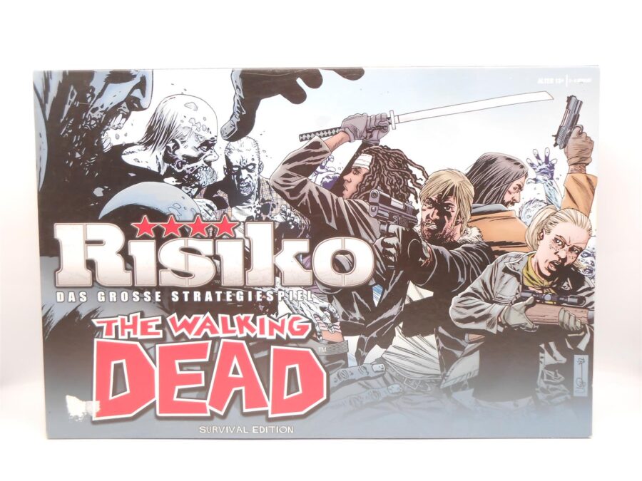 RISIKO The Walking Dead Survival Edition Hasbro Brettspiel Strategiespiel