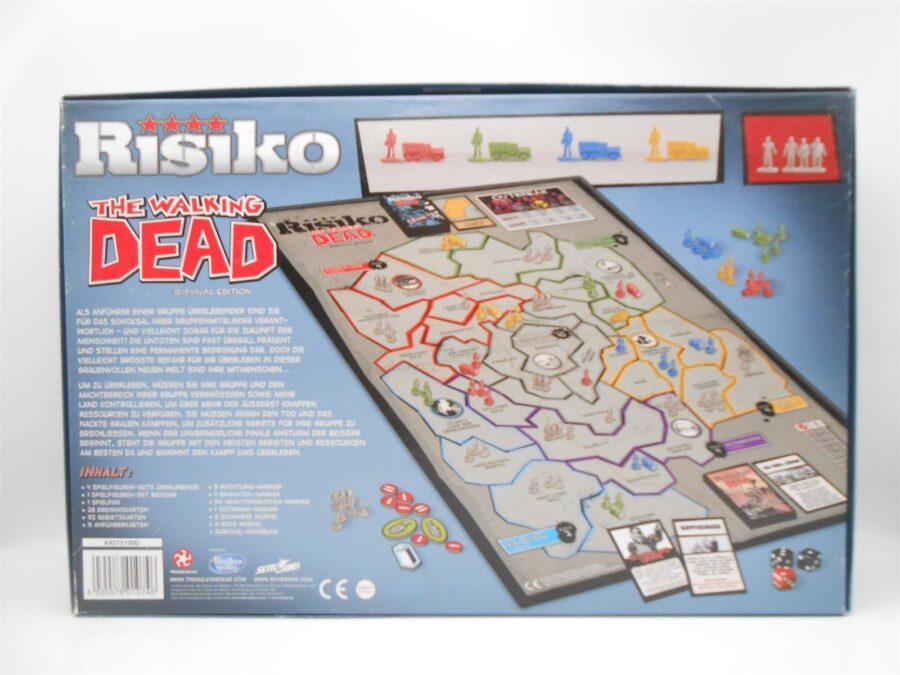 RISIKO The Walking Dead Survival Edition Hasbro Brettspiel Strategiespiel