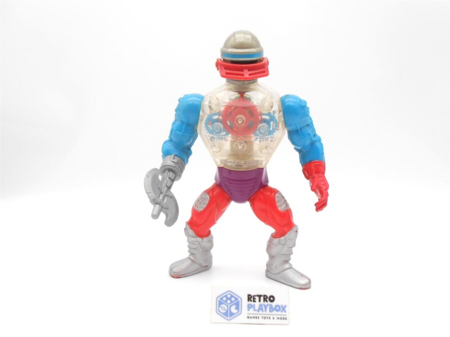 ROBOTO mit Axt Masters of the Universe Motu Mattel Figur Actionfigur