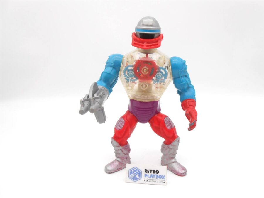 ROBOTO mit Blaster Masters of the Universe Motu Mattel Figur Actionfigur