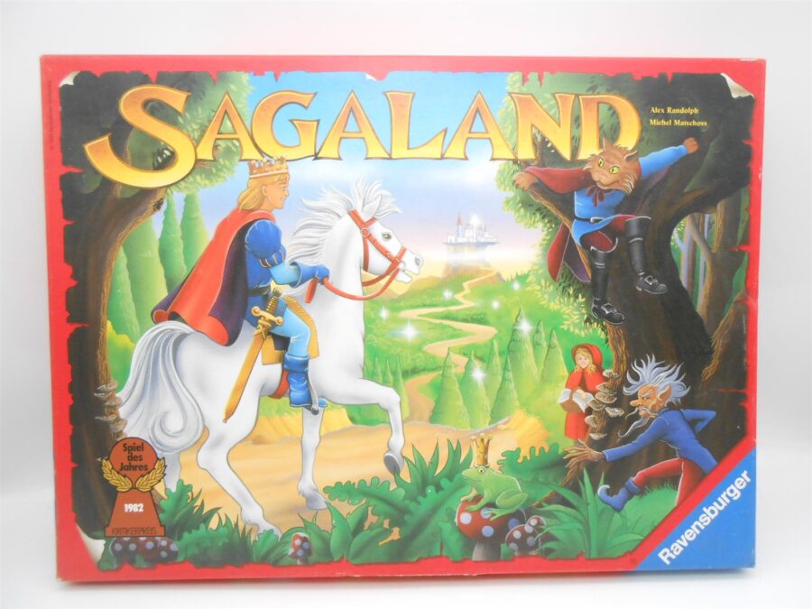 Sagaland - Ravensburger 1994 - Brettspiel Familienspiel Märchen