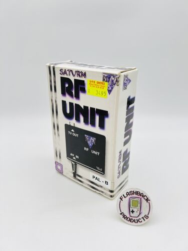 Saturn Blaze RF Unit PAL - B / NUR VERPACKUNG - SNES Gamecube N64 Nintendo