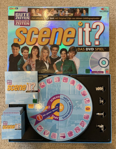 Scene it? GZSZ Gute Zeiten Schlechte Zeiten DVD Spiel / Mattel