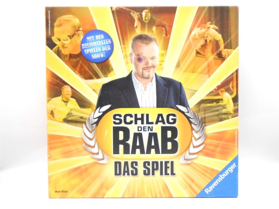 Schlag den Raab Das Spiel Ravensburger ab 12 Jahre 2 bis 2-6 Spieler