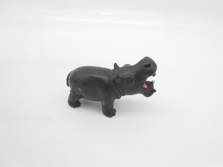 Schleich 6 Miniatur Figuren Vintage Elefant Nilpferd Maus & mehr