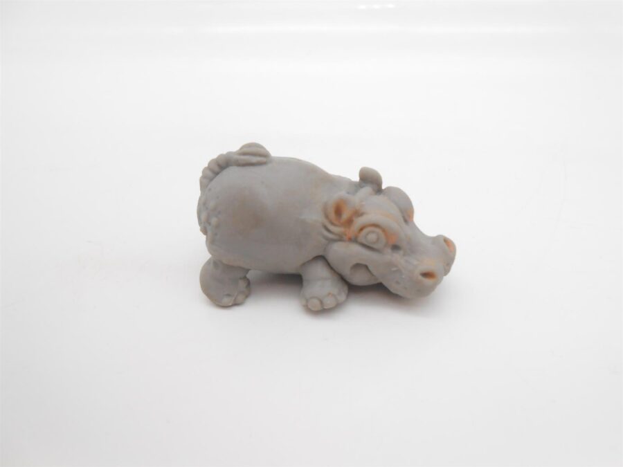Schleich 6 Miniatur Figuren Vintage Elefant Nilpferd Maus & mehr
