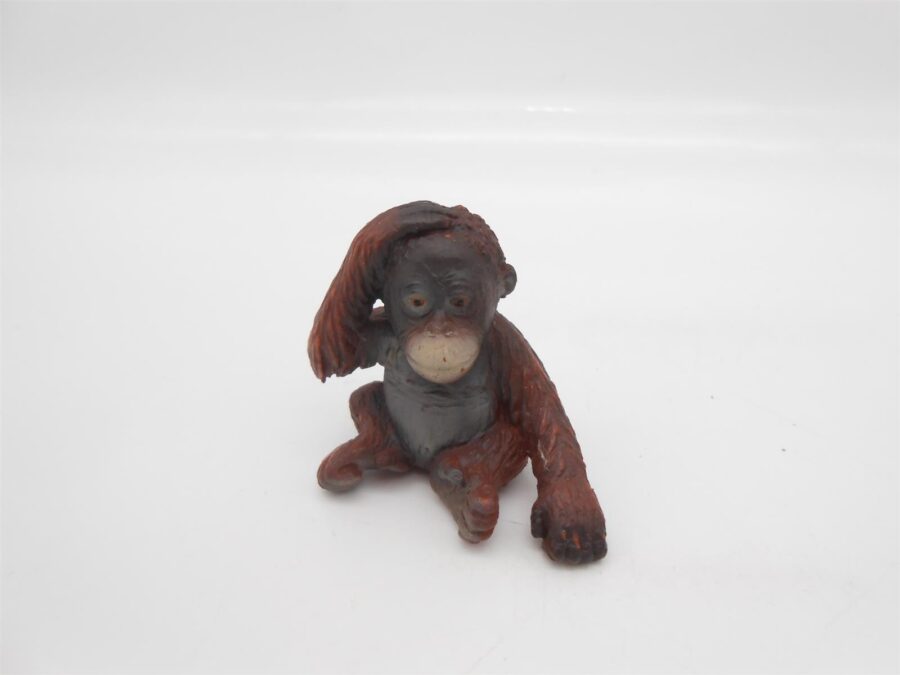 Schleich Affen-Familie Gorilla Orang-Utan Schimpansenkind mit T-Shirt