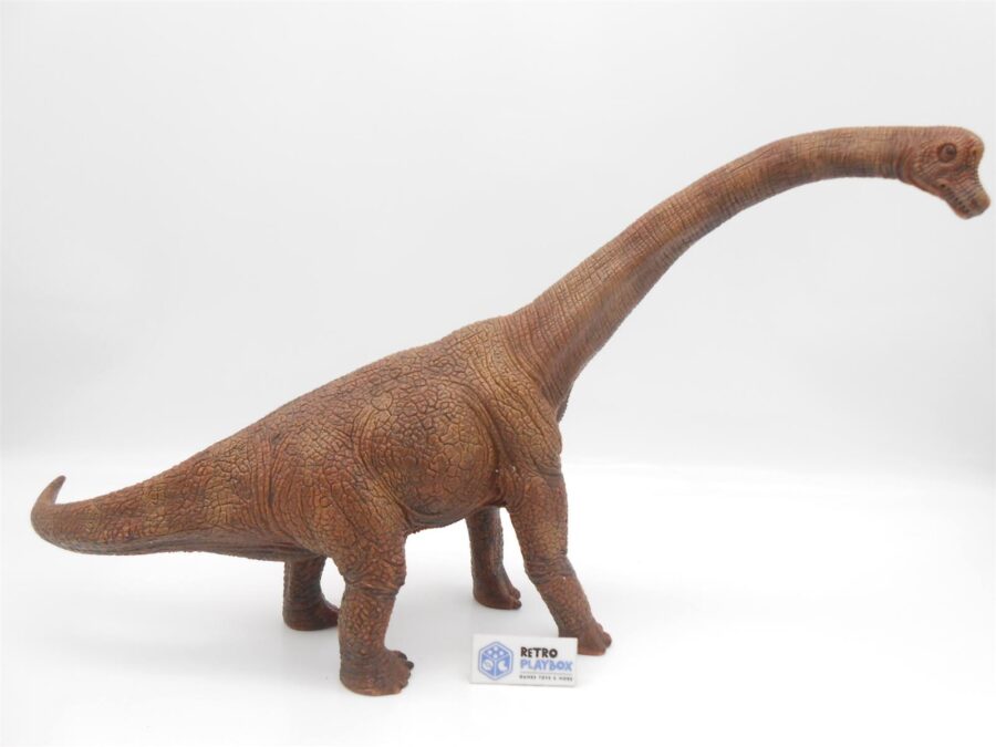Schleich Brachiosaurus Braun Dinosaurier Dino Figur ca.19x29cm Vintage