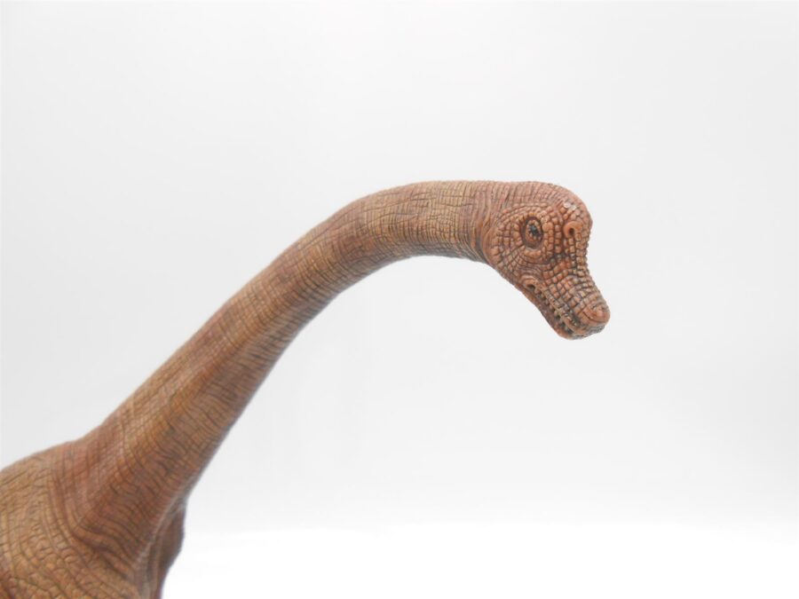 Schleich Brachiosaurus Braun Dinosaurier Dino Figur ca.19x29cm Vintage
