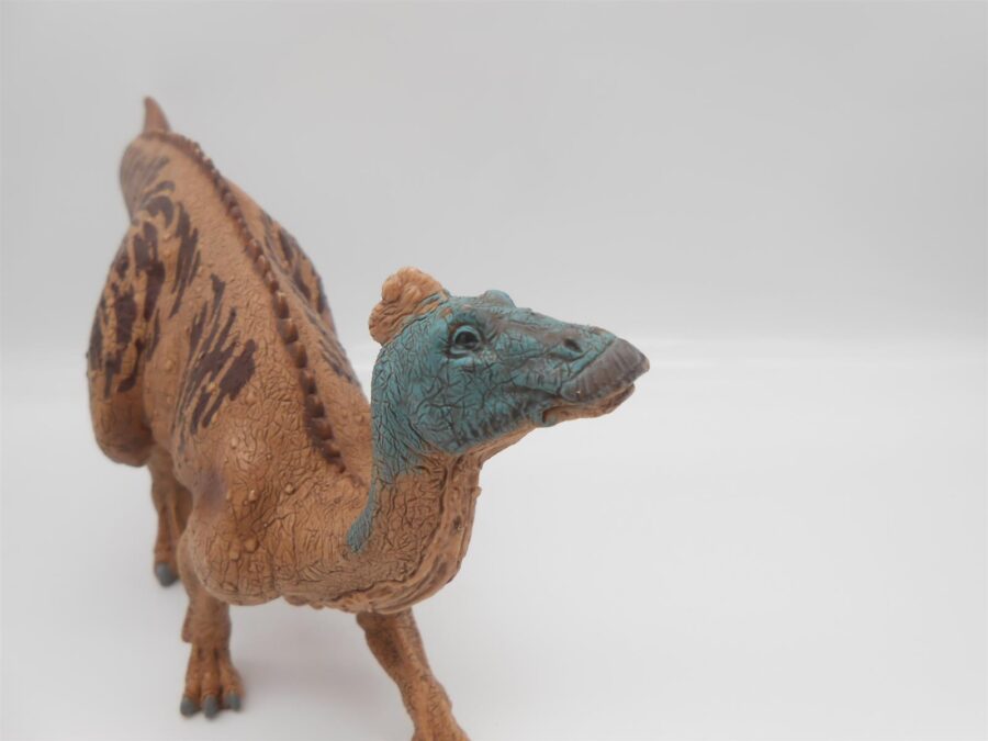 Schleich EDMONTOSAURUS 15037 Dinosaurier Braun 13x30cm Top Zustand