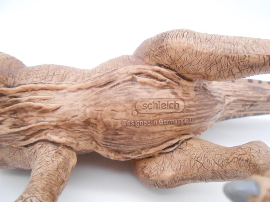 Schleich EDMONTOSAURUS 15037 Dinosaurier Braun 13x30cm Top Zustand
