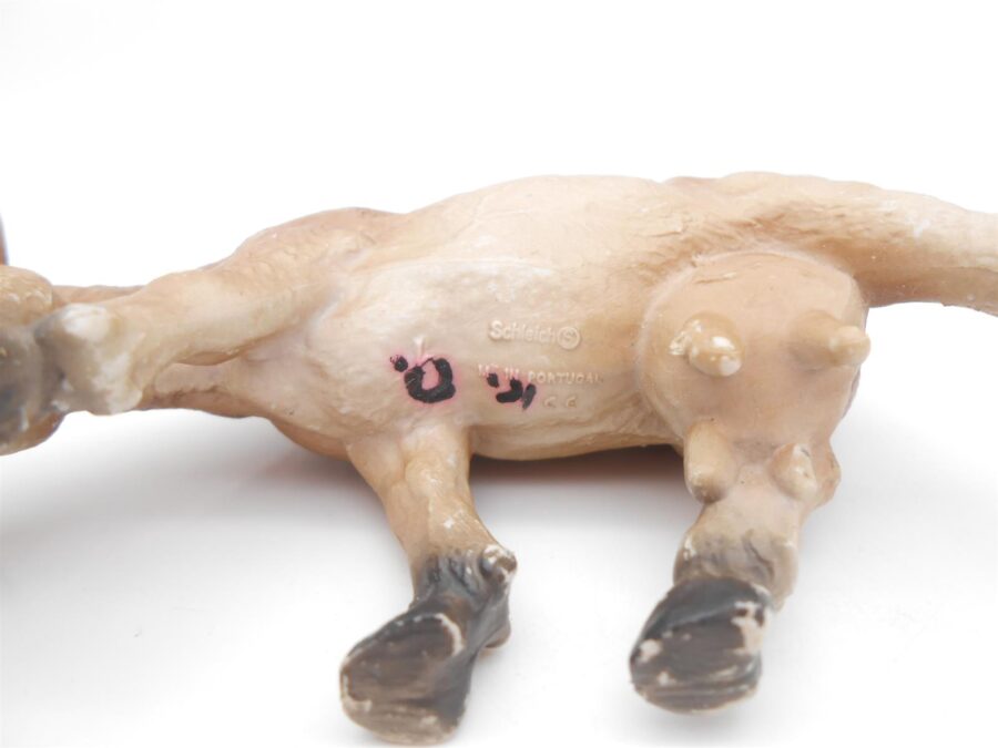 Schleich KUH Rind grasend 13205 Größe 6x12cm Vintage