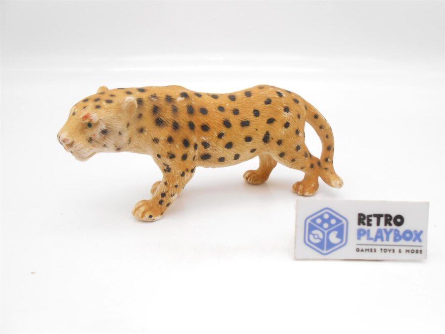 Schleich Leopard 1995 Modell 1412 Größe 4x9cm Vintage