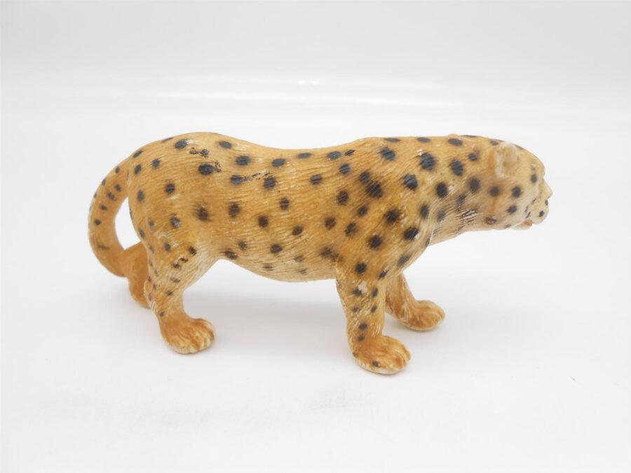 Schleich Leopard 1995 Modell 1412 Größe 4x9cm Vintage