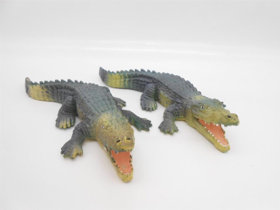 Schleich Mantarochen 2x Krokodil 2x Delfin Vintage Bundle