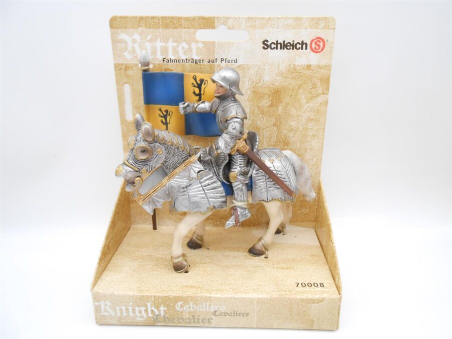 Schleich Ritter Set König(ohne Zepter) Soldat Fahnenträger Armbrustschütze