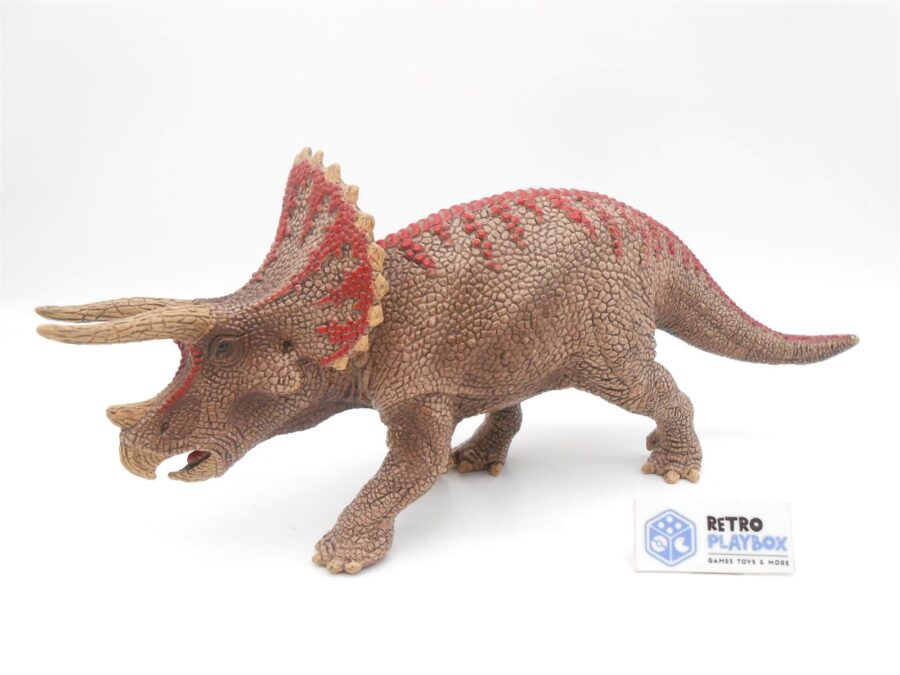 Schleich Triceratops Dinosaurier Dino Figur ca. 8x21cm Top Zustand