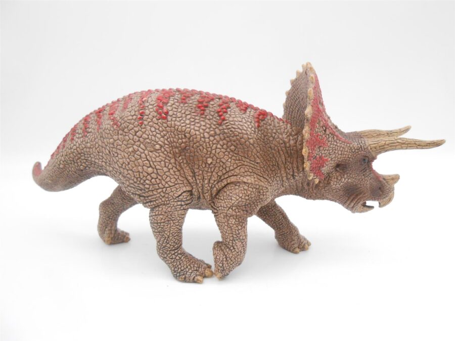 Schleich Triceratops Dinosaurier Dino Figur ca. 8x21cm Top Zustand
