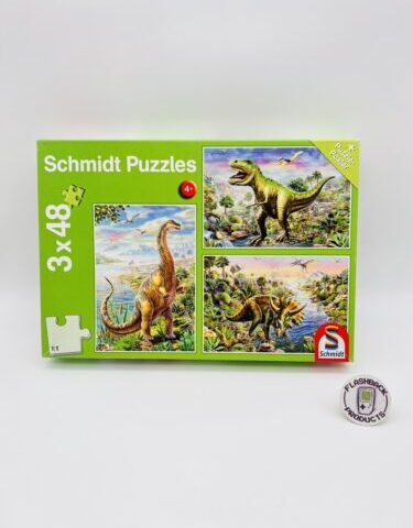 Schmidt Dinosaurier Puzzle 3x48 Teile Vollständig 4+
