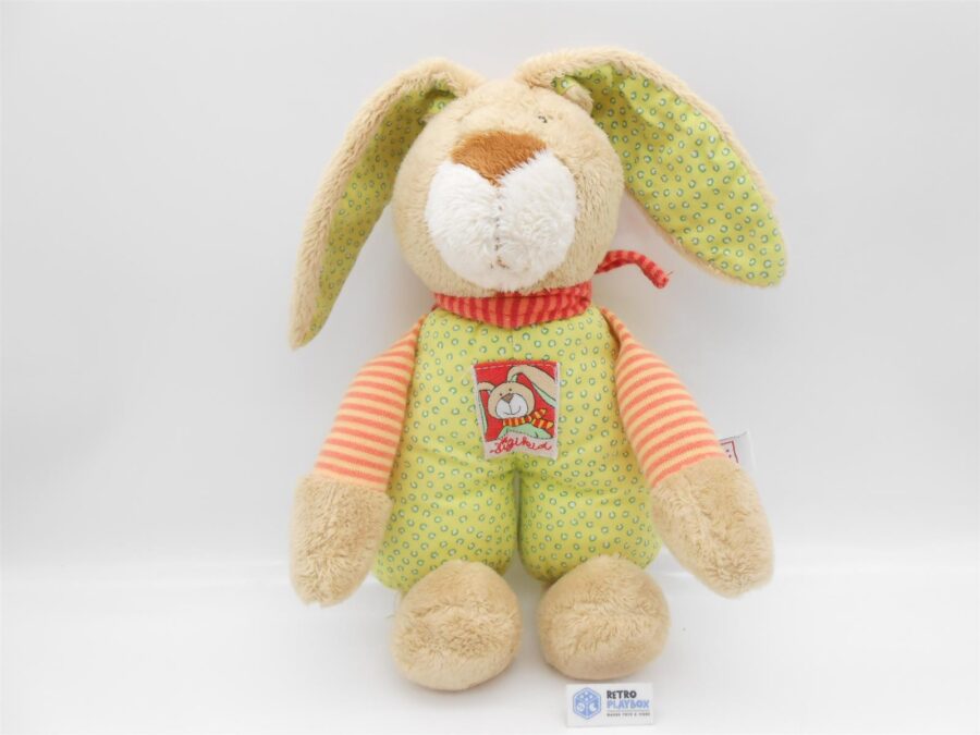 Schmusetier Kuscheltier Sigikid Wombel Bombel Hase 25 cm selten
