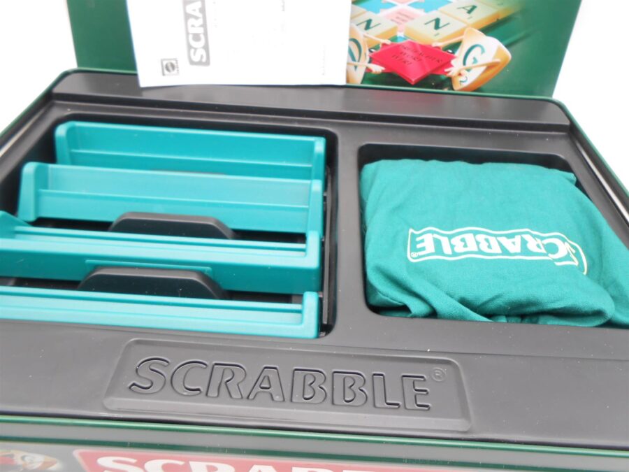 SCRABBLE Prestige Metallbox Mattel Jedes Wort Zählt!
