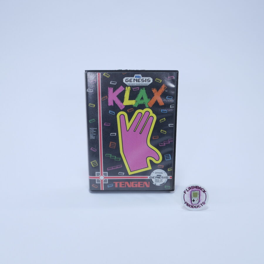 Sega GENESIS - KLAX mit Anleitung Retro Zustand: Gut