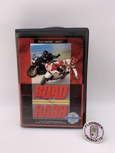 Sega Genesis Spiel: Road Rash- Zustand: Gut