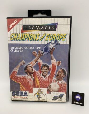 Sega Master System - Champions Europe UEFA 92 Retro Zustand: Gut