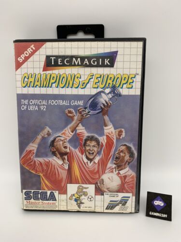 Sega Master System - Champions Europe UEFA 92 Retro Zustand: Gut