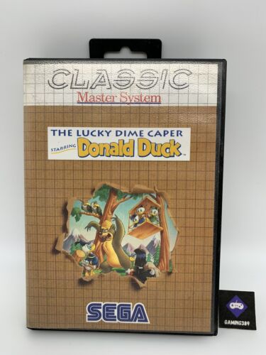 Sega Master System - Donald Duck the Lucky Dime Caper Zustand: Gut