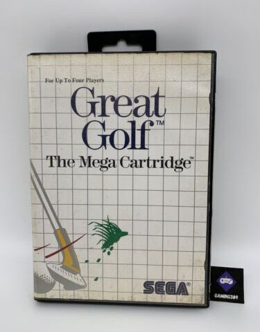 Sega Master System - Great Golf 1987 Retro Zustand: Gut