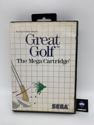 Sega Master System - Great Golf 1987 Retro Zustand: Gut