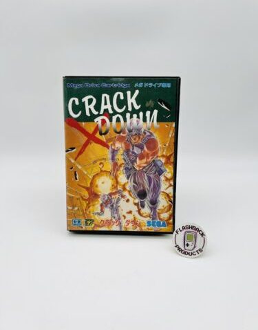 Sega Mega Drive Spiel: CRACK DOWN- Zustand: Gut