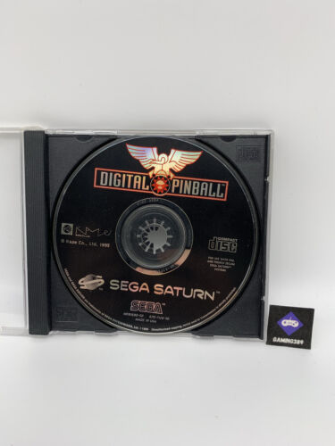 Sega Saturn - Digital Pinball | Disc Zustand: Sehr gut