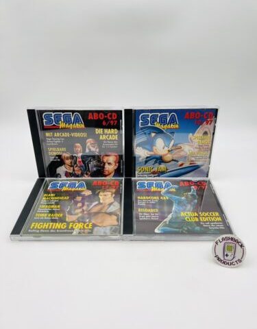 Sega Saturn Spiel / DEMO BUNDLE ABO CD‘s| 90er |4 Stück Zustand: Sehr gut