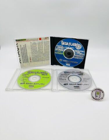 Sega Saturn Spiel / DEMO BUNDLE SEGA FLASH vol. 2, 3, 6 |90er | Sehr gut